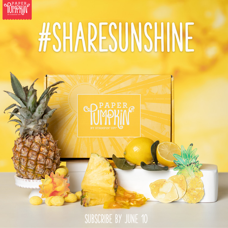 NEW CATALOG IS LIVE TODAY + Box of Sunshine, June 2020 Paper Pumpkin Kit