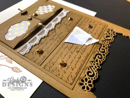 3D Dresser Card with Very Versailles