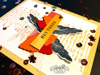 Paper Pumpkin Alternative “Leftovers” Card