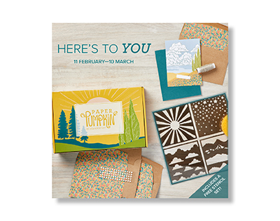 Here’s To You, March 2021 Paper Pumpkin Kit Resources