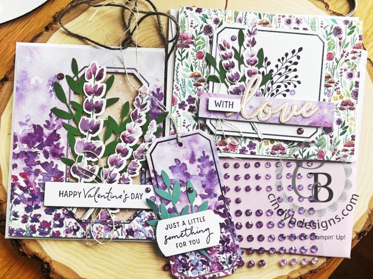 Paper Pumpkin January 2024 Lovely Lavender Gift Bag Alternative