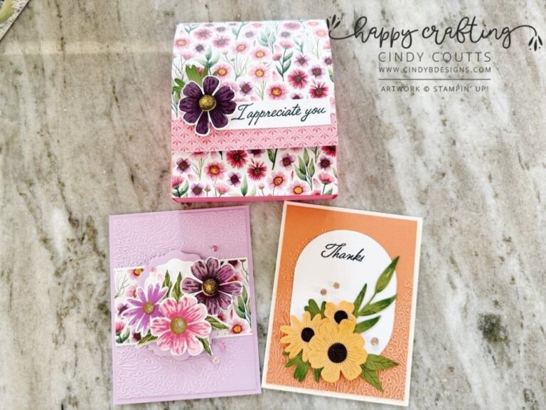 Floral Impressions Suite Collection | April 2026 Card Class | Card Box & Cards